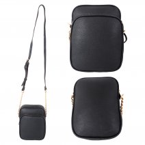 4062 BLACK SHOULDER BAG