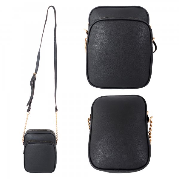 4062 BLACK SHOULDER BAG