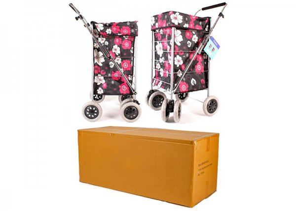 ST-SIX-01 BLACK PINK FLOWER BOX OF 4