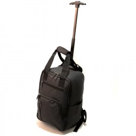 TR-R-002 BLACK WHEELED RYANAIR UNDERSEAT CABIN BAG