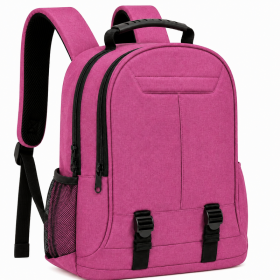 BP-125 Pink Multi-Pocket Travel Backpack (New)