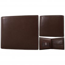 1011 BROWN ITALIAN LEATHER WALLET
