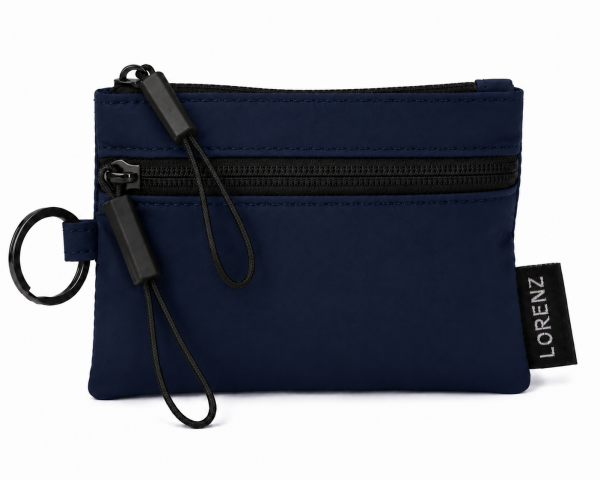 2297 Navy Crinkled Nylon Lorenz Accessory Range