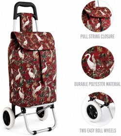 ST-05B Crane Red 2 Wheel Trolley