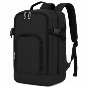 BP-118 Black Easy Jet Travel Backpack (New)