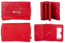 4616 LORENZ RED LEATHER PURSE