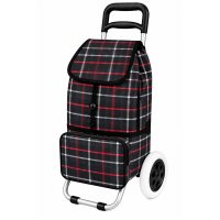 ST-02 Black Check 2 Wheeler Shopping Trolley (New) ST-02 Black Check 2 Wheeler Shopping Trolley (New)