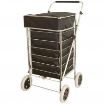 ST-FOUR-01 BLACK 4 WHEEL TROLLEY