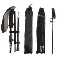 2892 BLACK FOLDING TREKKING POLES