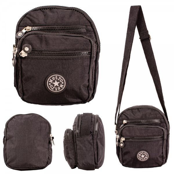 LL-224 BLACK SHOULDER BAG