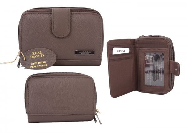 3707 RFID BROWN PURSE
