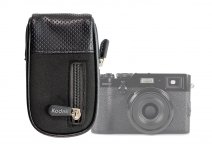 Kodak compact cam case small black 2 zip