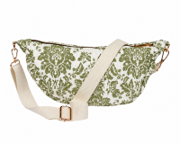 2325 Olive Floral Quilted Sling-Chest Bag 2325 Olive Floral Quilted Sling-Chest Bag