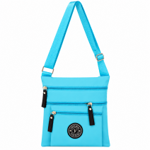 GRACE57D Blue X-Body Bag With Adjustable Strap (New)