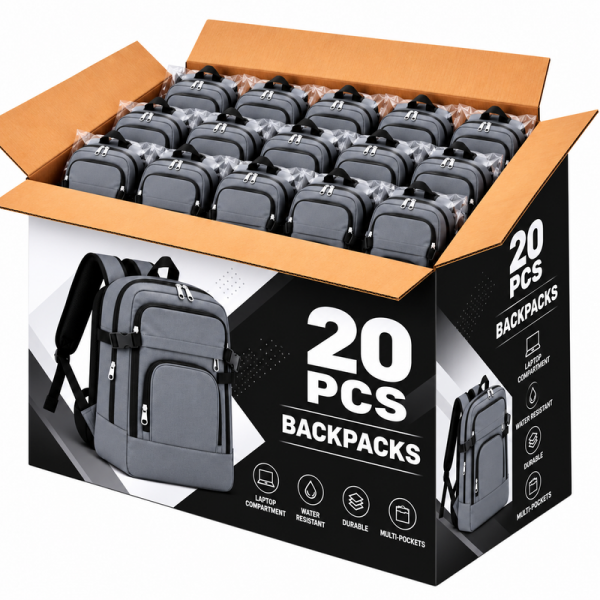 BP-R-TW-118 Grey Ryanair Backpack Box Of 20