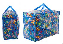 2474 NAVY BUTTERFLY MEDIUM STORAGE BAG