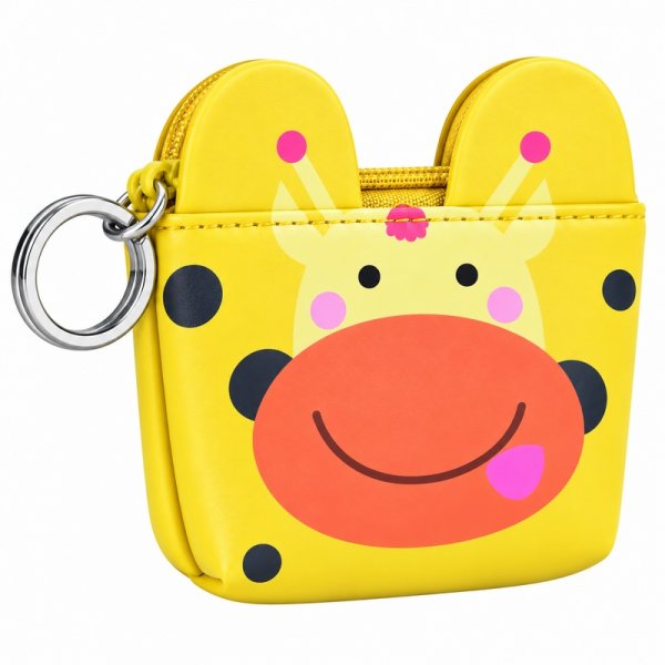 7091 Snail Printed Coin Purse with Straigh Zip (New)