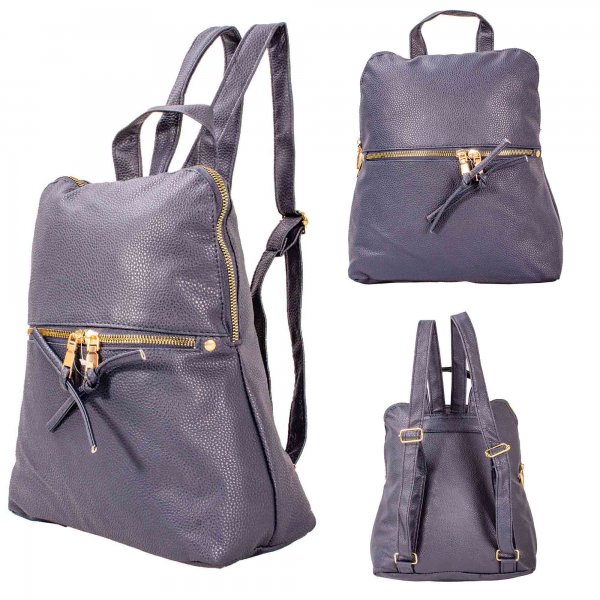 JBFB355 NAVY PU BACKPACK