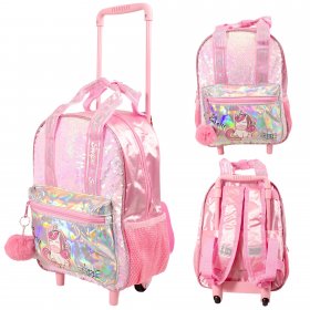 1845-3260 HARTOM SO CUTE UNICORN 31CM CHILDRENS TRAVEL TROLLEY