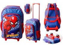 1019HV-7585T SPIDERMAN DELUXE TROLLEY WITH FOLDING MECHANISM