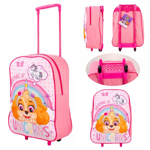 1000ET38-1482 PINK SKYE KIDS PREMIUM FABRIC FOLDING TROLLEY