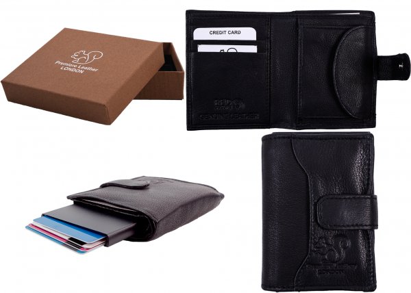 RL 9009 RFID C-SECURE CASE WALLET BLACK A