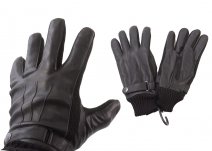 8297 LARGE GENTS GOAT NAPPA GLOVE WITH FITTED KNITTED CUFF
