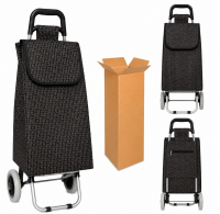 LL-ST05 BLACK G PRINT 2 WHEEL SHOPPING TROLLEY BOX OF 10 LL-ST05 BLACK G PRINT 2 WHEEL SHOPPING TROLLEY BOX OF 10