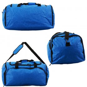 TB-214 BLUE SHOULDER TRAVEL BAG