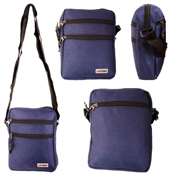 2585 NAVY LORENZ SHOULDER BAG