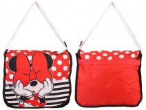 DMM-8074 - Kids Shoulder Bag Messenger Red w Dots Minnie Disney