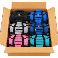 TB-TW-65 Box Of 10 Assorted Colors Holdall Bags TB-TW-65 Box Of 10 Assorted Colors Holdall Bags