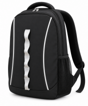 BP-117 Black Multi-Compartment Travel Backpack