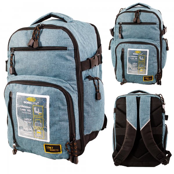JBBP293 TEAL UNDERSEAT RYANAIR CABIN SIZE BACKPACK