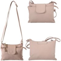 5721 MINK FAUX LEATHER HANDBAG