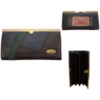 PSL-53 MULTICOLOURED FAUX LEATHER PURSE