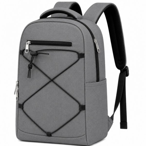 BP-123 Grey Multi-Compartment Cabin Backpack (New)