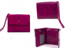 7147 PLUM FLAPOVER PURSE