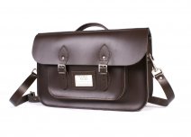 SATCHEL BRIEFCASE 15 DARK GREEN