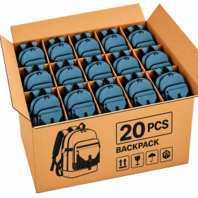 BP-E-TW-115 Turquoise Underseat Backpack Box Of 20