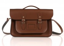 RL14 BRIEFCASE ENGLISH CHESTNUT BROWN 1