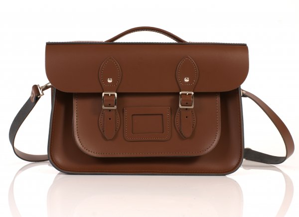 RL14 BRIEFCASE ENGLISH CHESTNUT BROWN 1