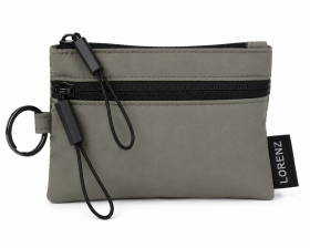 2297 Olive Grey Crinkled Nylon Lorenz Accessory Range