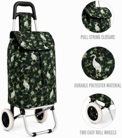 ST-05B Crane Black 2 Wheel Trolley