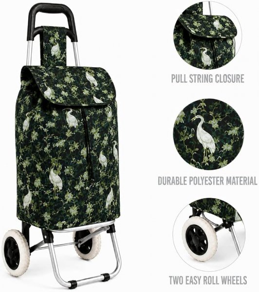 ST-05B Crane Black 2 Wheel Trolley