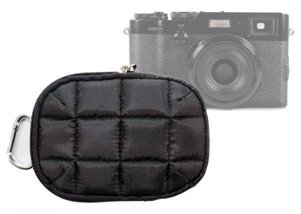 small padded compact cam case blk check
