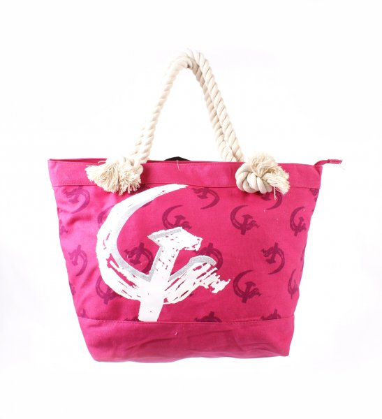 COMMUNIST ROPE BEACH BAG