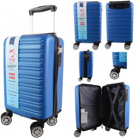 T-HC-US-1632 ROYAL BLUE RYAN AIR CABIN-SIZED TROLLEY SUITCASE