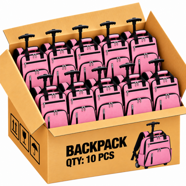 TR-R-TW-002 Pink Ryanair Underseat Cabin Bag Box Of 10
