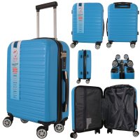 T-HC-US-1832 BLUE UNDERSEAT CABIN-SIZE EASYJET TROLLEY SUITCASE